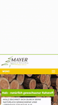 Mobile Screenshot of holz-mayer.de